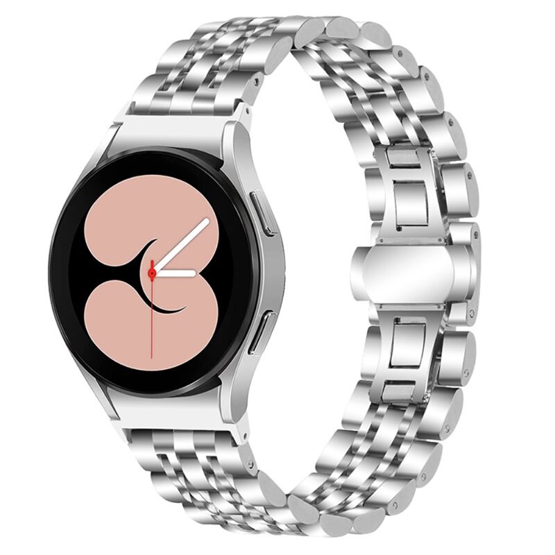 Business Metallarmband Samsung Galaxy Watch 4 Classic 42mm silver - Stilrent och lyxigt armband