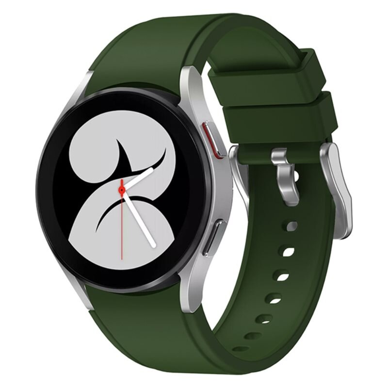 Full Fit Silikonarmband Samsung Galaxy Watch 5 40mm grön - Sportigt armband - Perfekt till träning