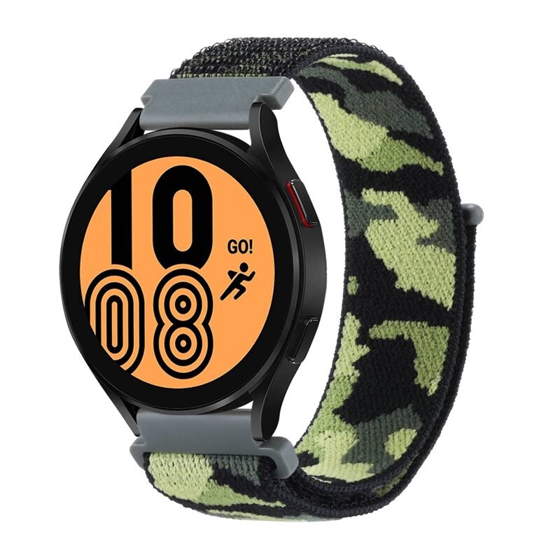 Nylonarmband Samsung Galaxy Watch 5 44mm Kamoflauge - Armband i skön och ventilerande nylon
