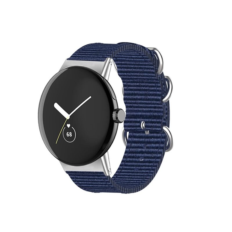 Natoarmband Google Pixel Watch 2 blå - Snyggt armband