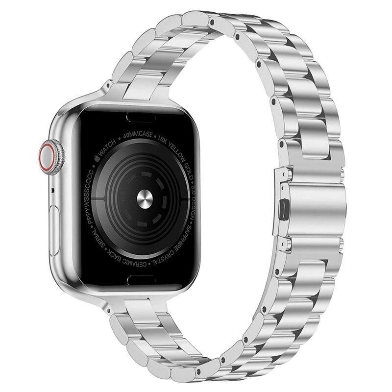 Slim Metallarmband Apple Watch Ultra 2 49mm silver - Slimmat armband i snygg design