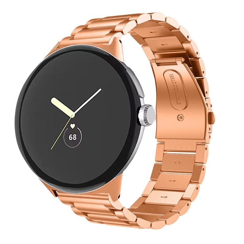 Metallarmband Google Pixel Watch 3 41mm Roséguld - Armband i lyxig och stilren design
