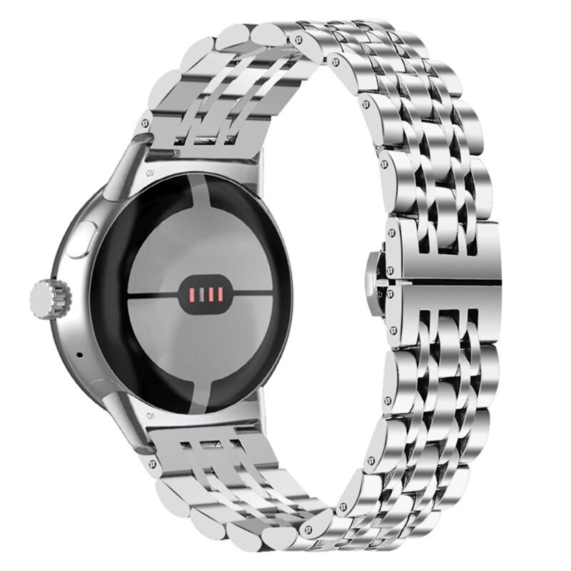 Business Metallarmband Google Pixel Watch silver - Stilrent och lyxigt armband