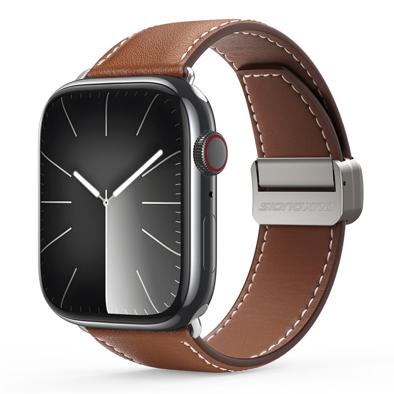 Dux Ducis Läderarmband Apple Watch SE 40mm Brun