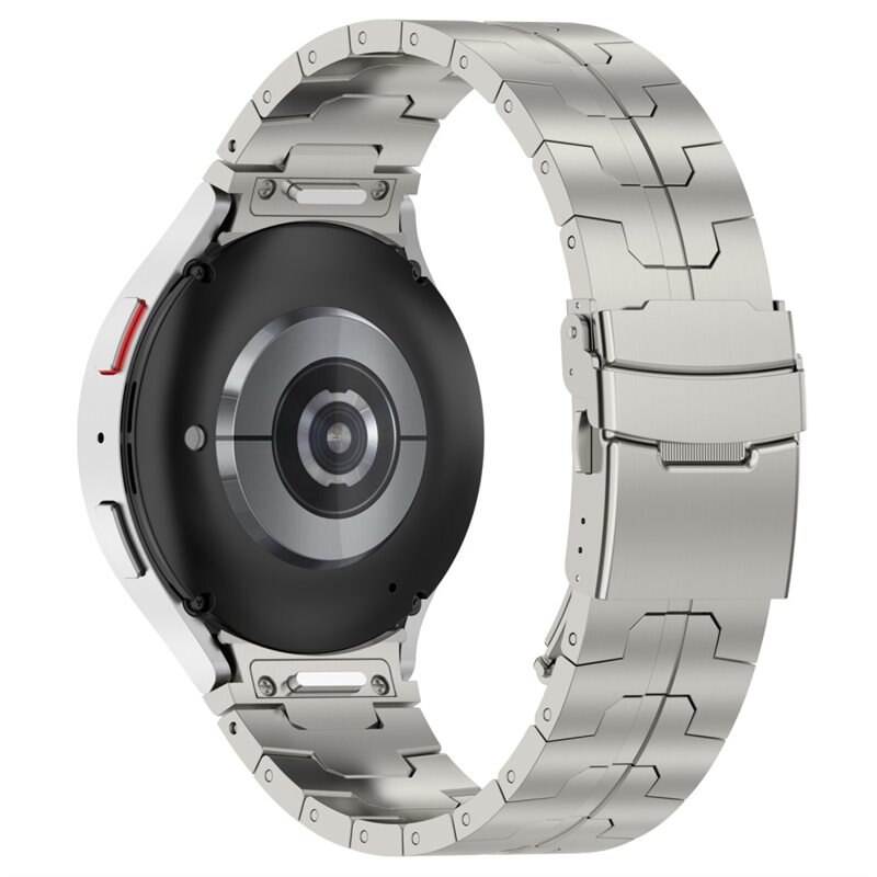 Race Stainless Steel Bracelet Samsung Galaxy Watch 5 40mm Titanium - Stilrent metallarmband i sportig design