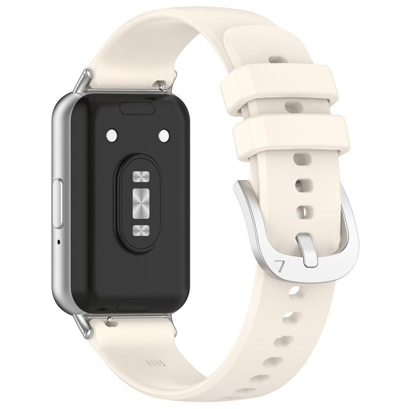 Silikonarmband Samsung Galaxy Fit 3 Beige - Sportigt armband perfekt för träningen