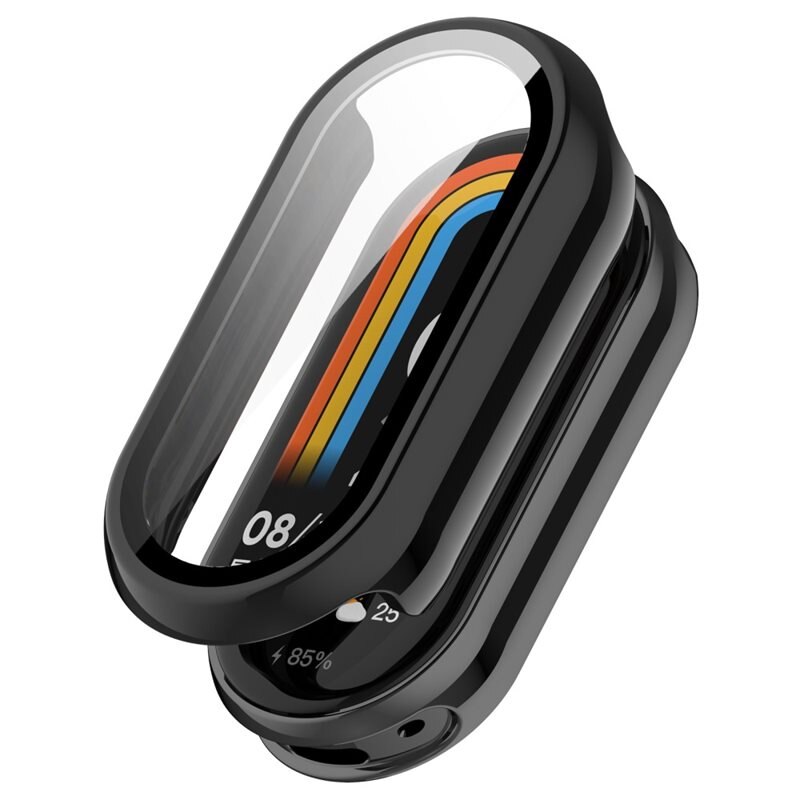 Full Cover Case Xiaomi Mi Band 9 Svart - Skydda din klocka från slitage och skador