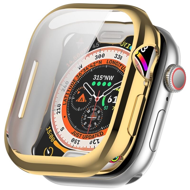 Full Protection Case Apple Watch Series 10 46mm guld - Heltäckande skal till din smarta klocka