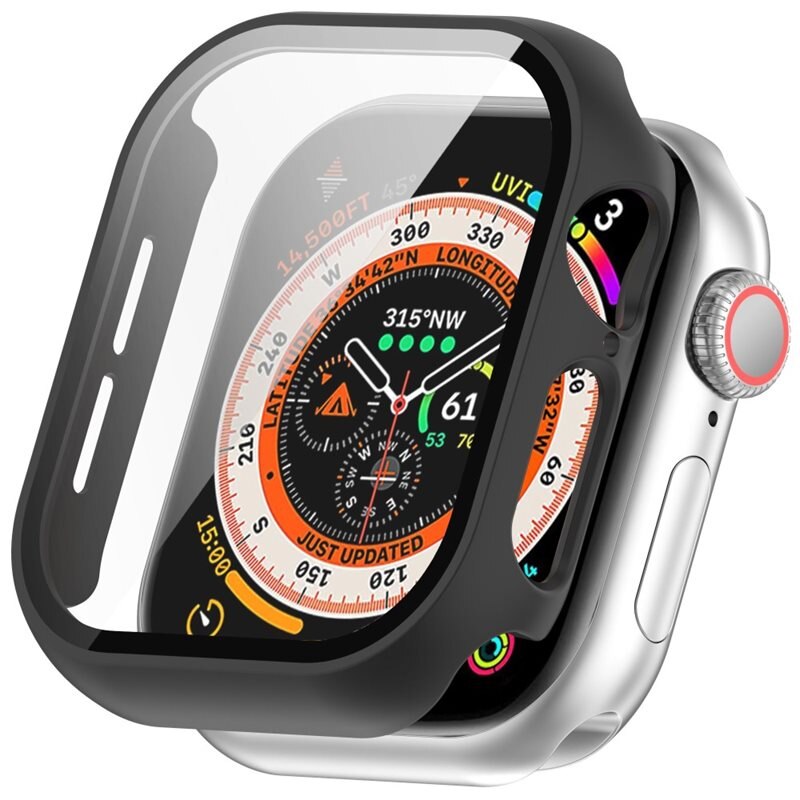 Full Cover Case Apple Watch Series 10 42mm Svart - Skydda din klocka från slitage och skador