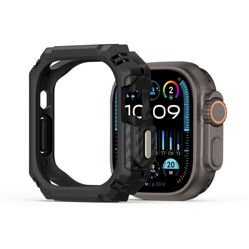 Dux Ducis Damo Skal Apple Watch Ultra 49mm 1st Gen Black - Skal som skyddar mot repor och slitage