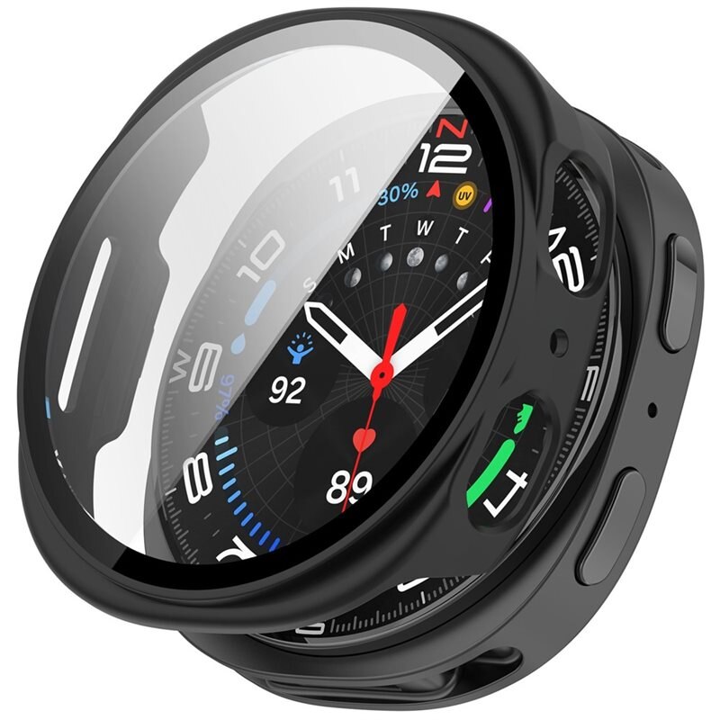 Full Cover Case Samsung Galaxy Watch 8 40mm Svart - Skydda din klocka från slitage och skador