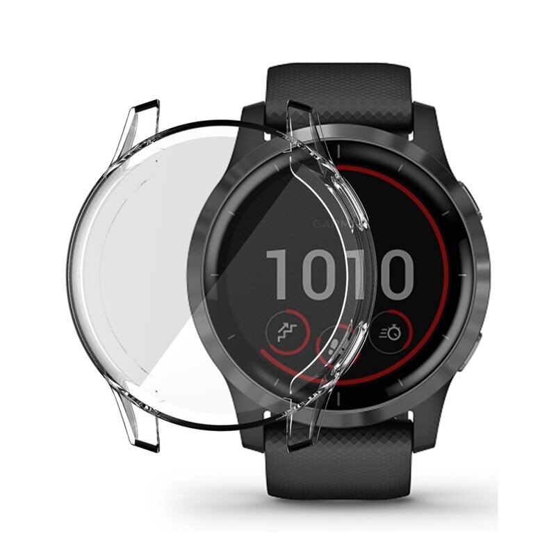 Heltäckande Skal Garmin Venu 2s transparent - Skyddar skärmen och klockan från slitage och skador