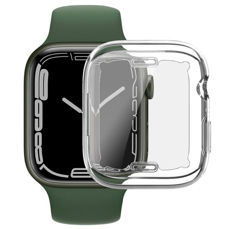 Imak TPU Skal Apple Watch 45mm Series 8 genomskinlig - Skyddande skal