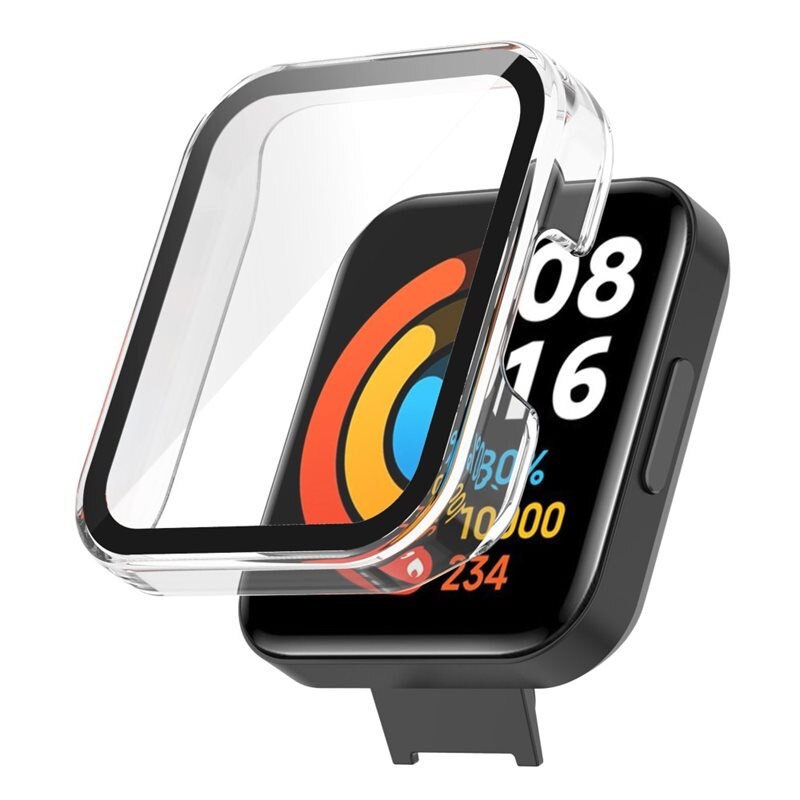 Heltäckande Skal Xiaomi Redmi Watch 2 Lite Genomskinlig - Skydda din klocka från slitage och skador