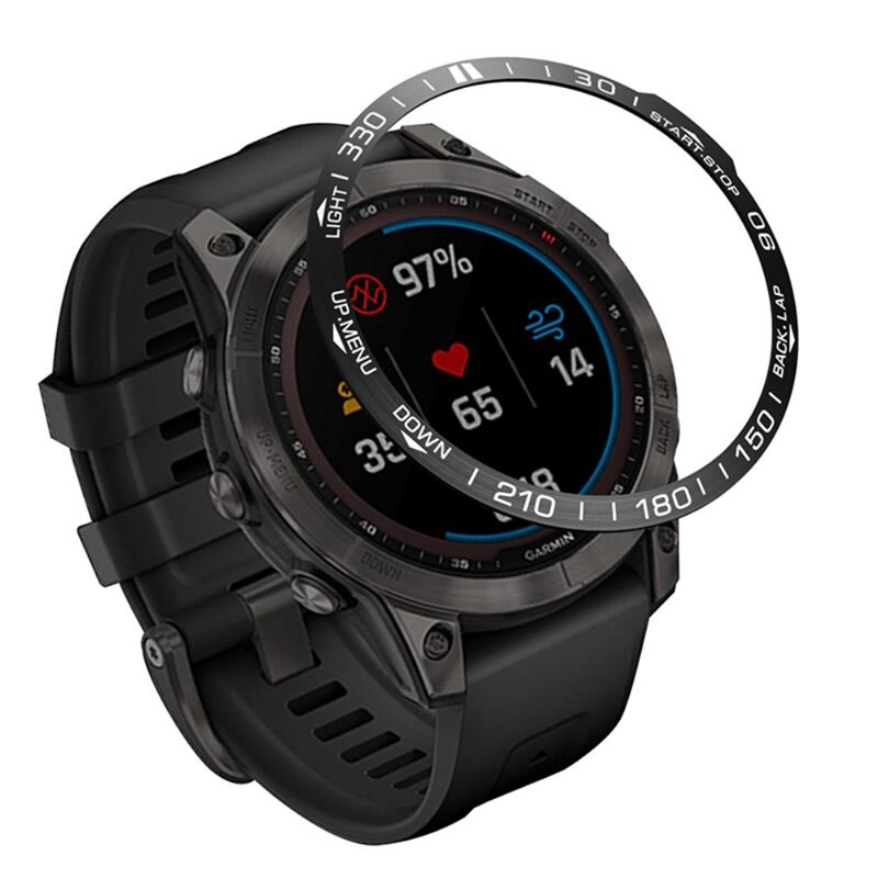 Infattning Garmin Fenix 7 Pro svart - Ge din klocka ett nytt fräscht utseende