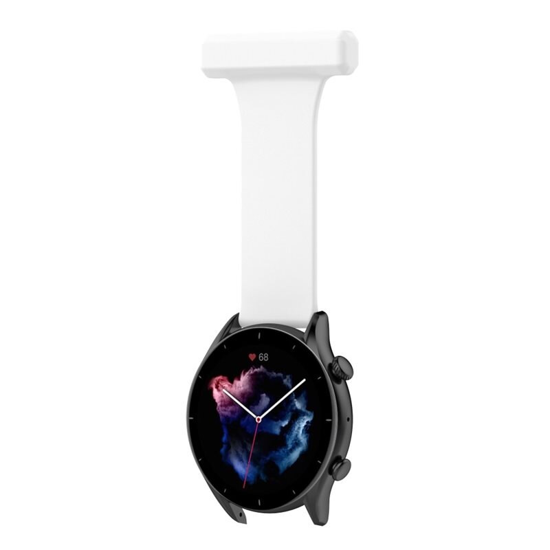 Samsung Galaxy Watch 46mm/45 mm sjuksköterskeklocka rem vit - Alternativ till armband