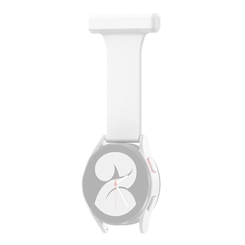 Samsung Galaxy Watch 7 40mm sjuksköterskeklocka rem vit - Alternativ till armband