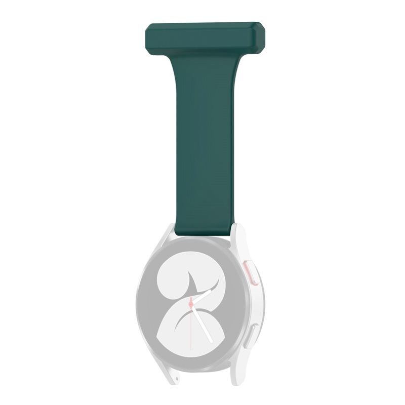 Samsung Galaxy Watch 7 40mm sjuksköterskeklocka rem mörkgrön - Alternativ till armband