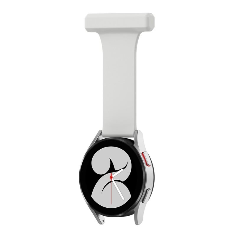 Samsung Galaxy Watch 4 40mm sjuksköterskeklocka rem grå - Alternativ till armband