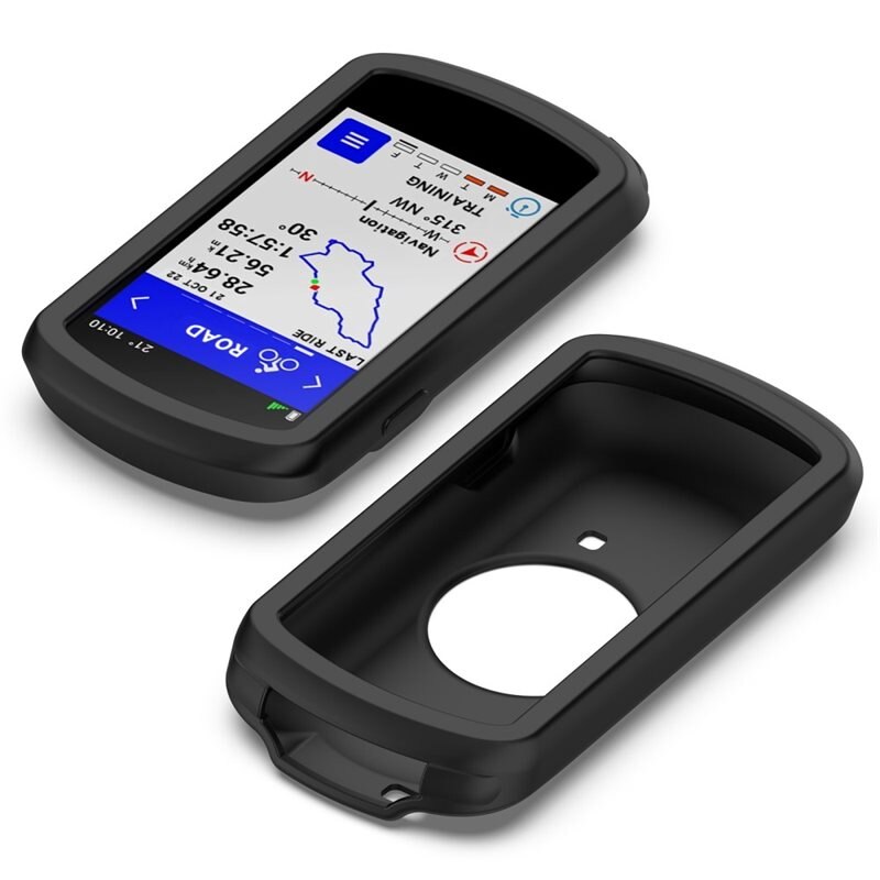 Silikonskal Garmin Edge 1040 svart - Skyddande skal