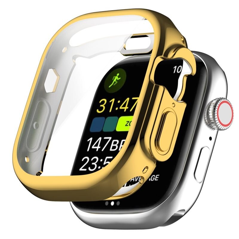 Full Protection Case Apple Watch Ultra 49mm 2nd Gen guld - Heltäckande skal till din smarta klocka