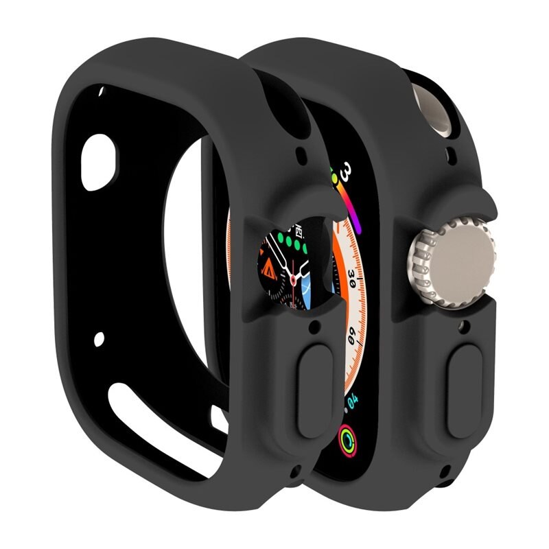 TPU Skal Apple Watch Ultra 49mm svart - Mobilskal