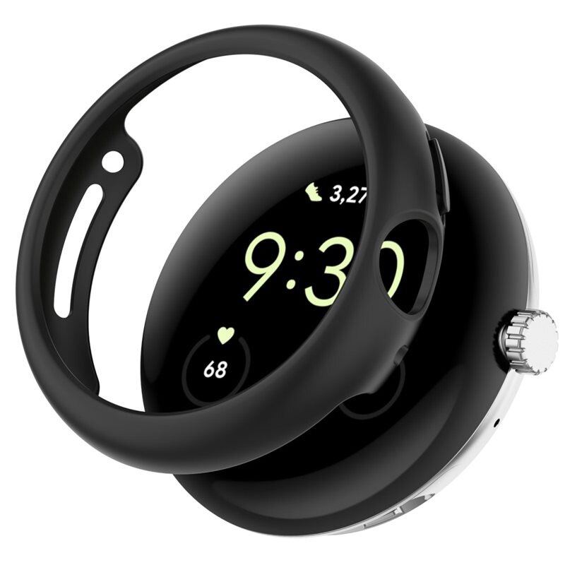 Hårdskal Google Pixel Watch 3 45mm Svart - Skyddande skal