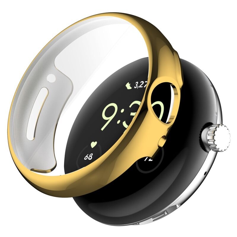 Full Protection Skal Google Pixel Watch guld - Heltäckande skal till din smarta klocka
