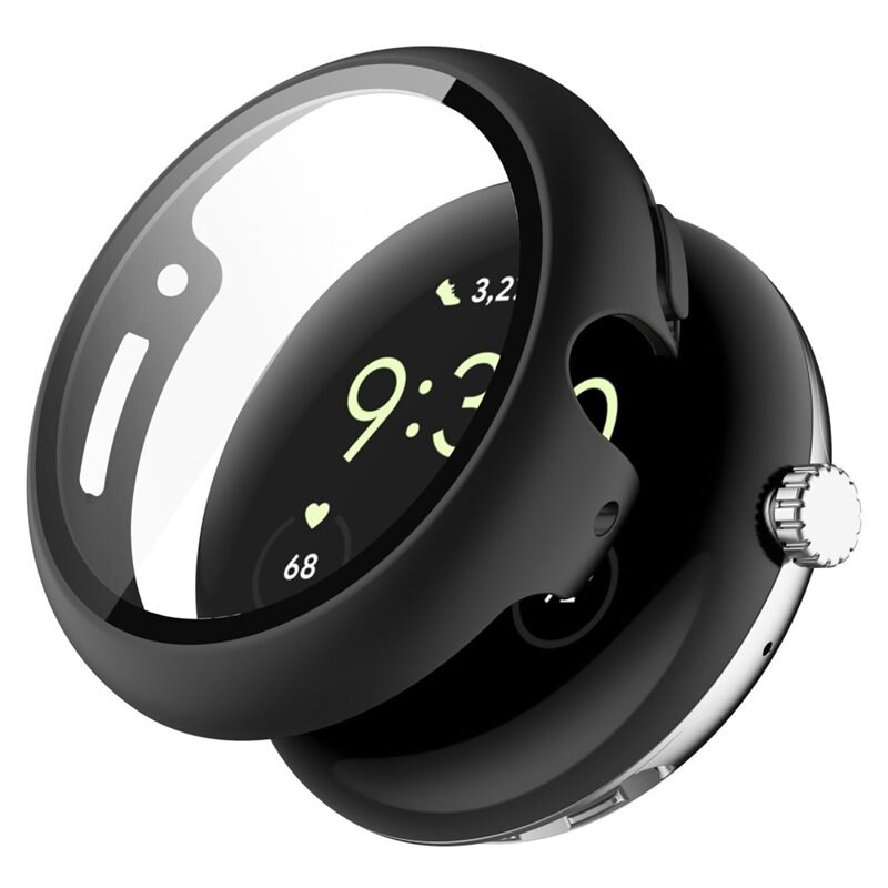 Full Cover Case Google Pixel Watch 2 Svart - Skydda din klocka från slitage och skador