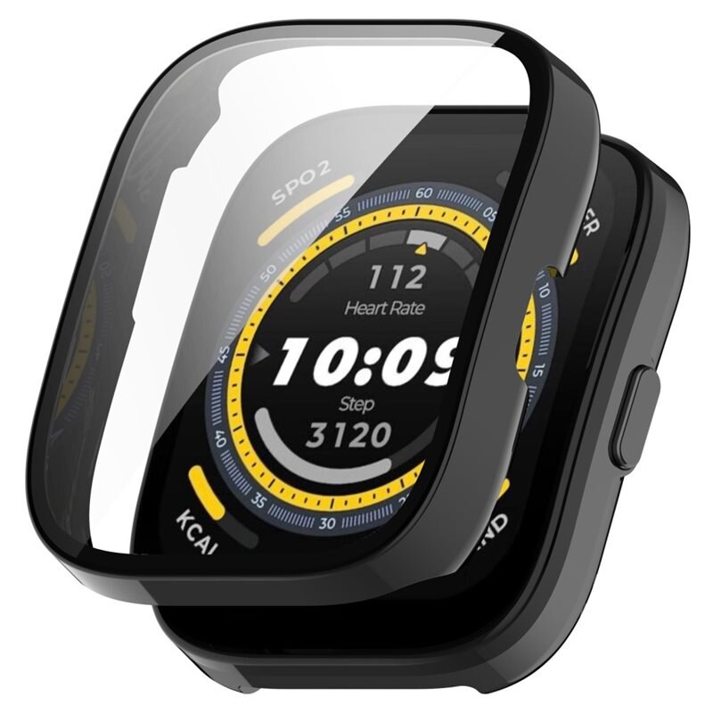 Full Cover Case Amazfit Bip 5 Svart - Skydda din klocka från slitage och skador