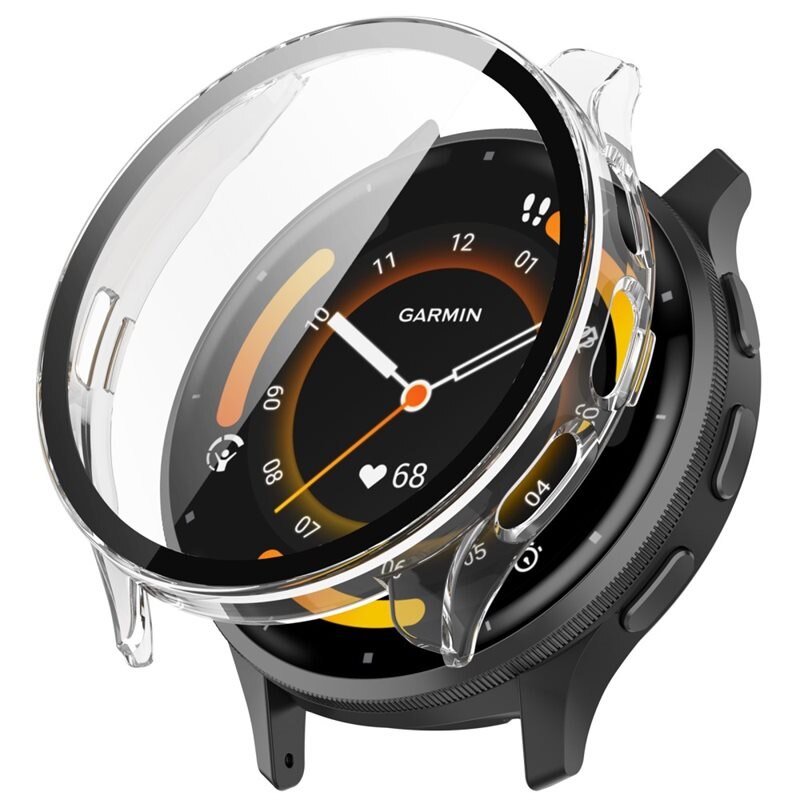 Full Cover Case Garmin Venu 3 Genomskinlig - Skydda din klocka från slitage och skador