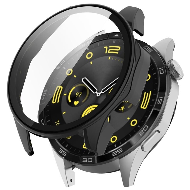 Full Cover Case Huawei Watch GT 4 46mm Svart - Skydda din klocka från slitage och skador