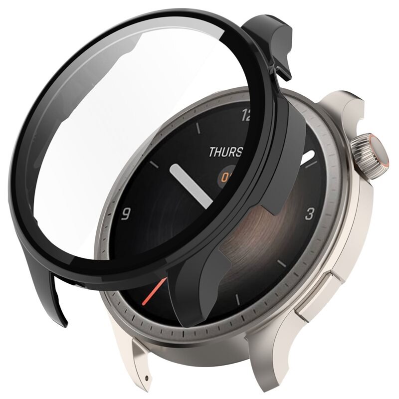 Full Cover Case Amazfit Balance Svart - Skydda din klocka från slitage och skador