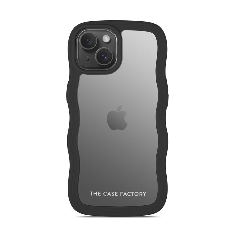 The Case Factory The Wave Case iPhone 13 Svart