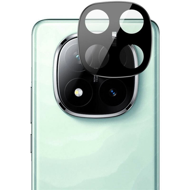 Imak Härdat Glas 0.2mm Linsskydd Xiaomi Redmi Note 14 Pro Plus Svart - Kameraskydd