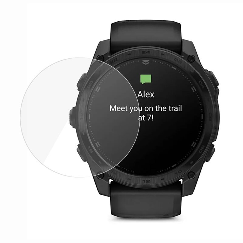 Härdat Glas 0.3mm Skärmskydd Garmin Tactix 8 47mm - Skärmskydd som skyddar mot repor och slitage