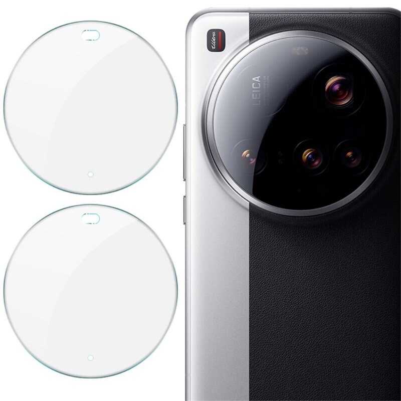 Imak 2-pack Härdat Glas Linsskydd Xiaomi 15 Ultra Genomskinlig - Kameraskydd
