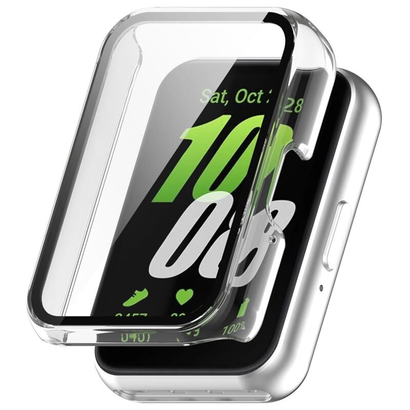 Full Cover Case Samsung Galaxy Fit 3 Genomskinlig - Skydda din klocka från slitage och skador
