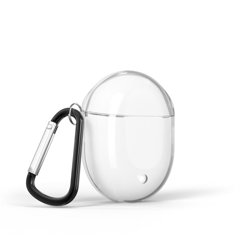 Skal TPU med karbinhake Google Pixel Buds 2 transparent - Skyddande skal i snygg design