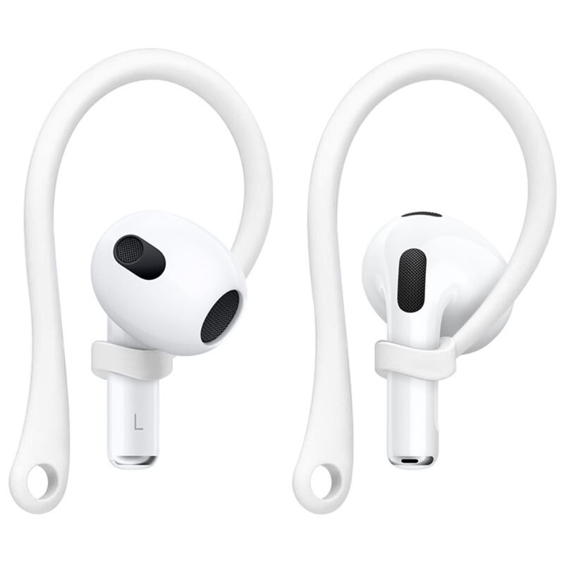 Imak Earhook Apple AirPods 3 vit - Håller hörlurarna på plats - Sport