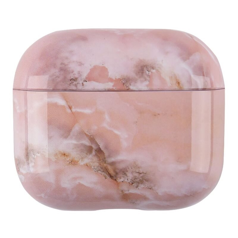 Skal Apple AirPods 3 rosa marmor - Skyddande skal