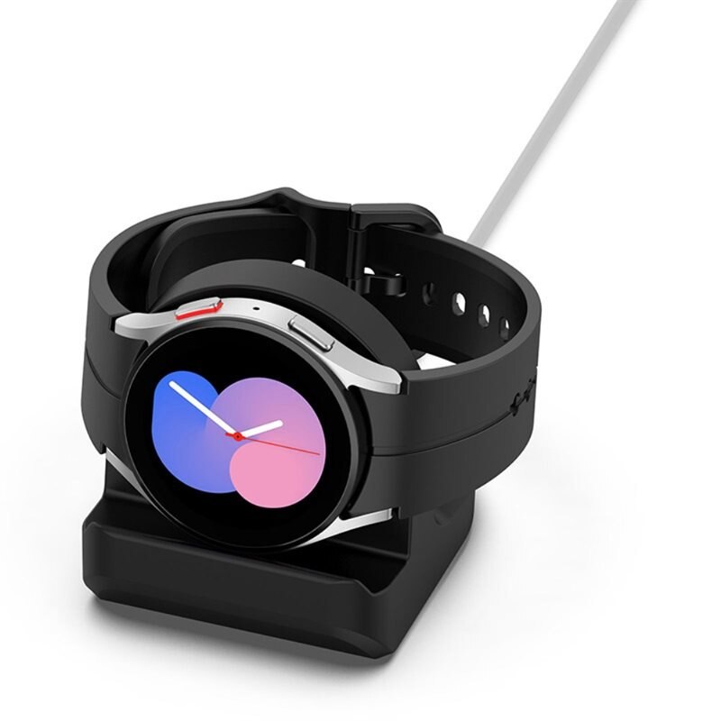 Laddningsställ Samsung Galaxy Watch 7 44mm svart - Praktiskt ställ