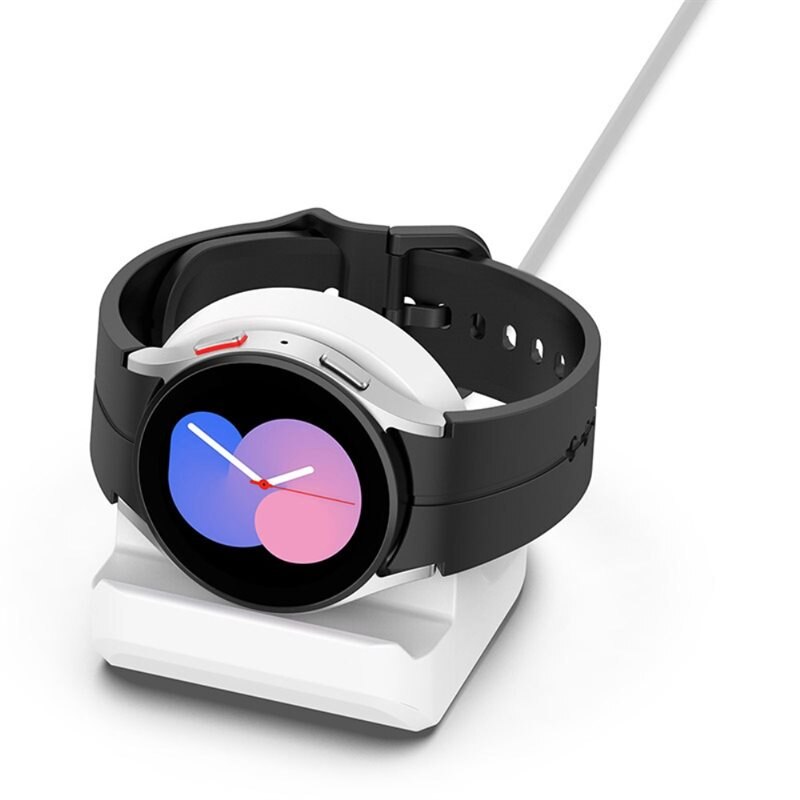 Laddningsställ Samsung Galaxy Watch 7 44mm vit - Praktiskt ställ