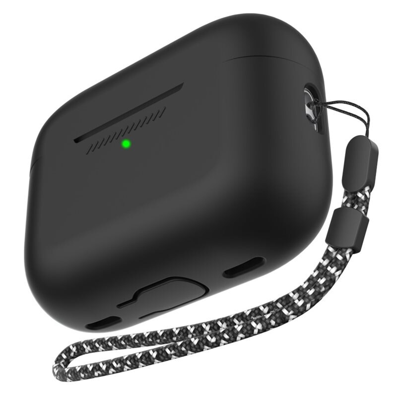 Ahastyle Active Silikon Skal Apple AirPods Pro 2 svart - Skyddande skal i snygg design