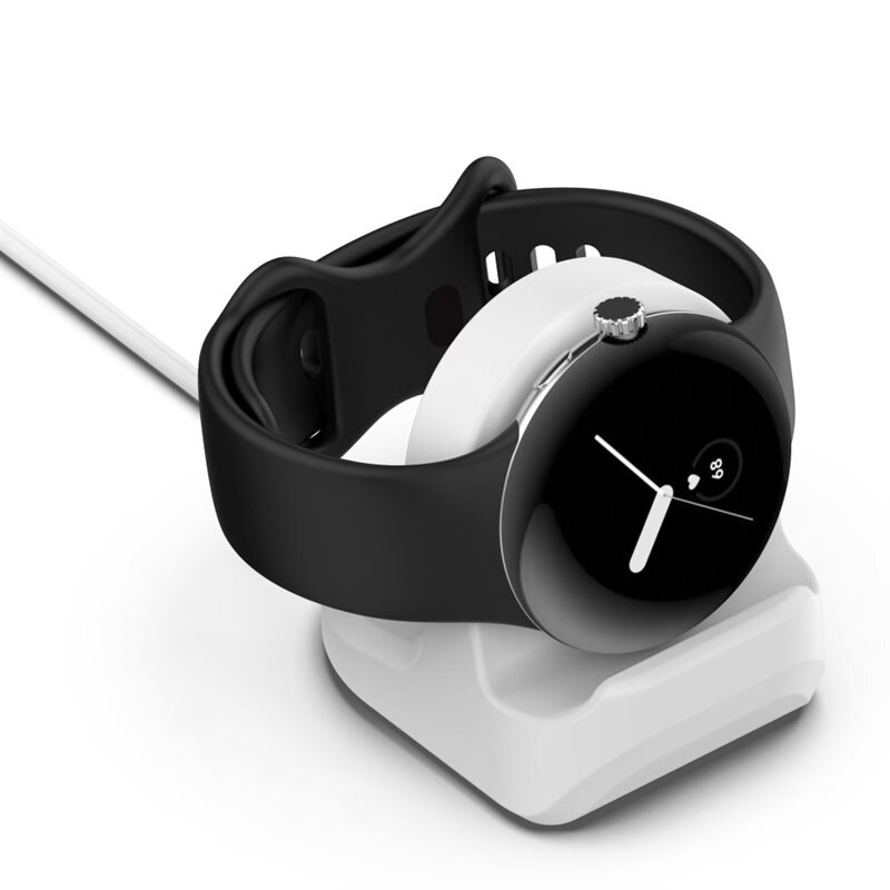 Laddningsställ Google Pixel Watch 3 45mm vit - Praktiskt ställ