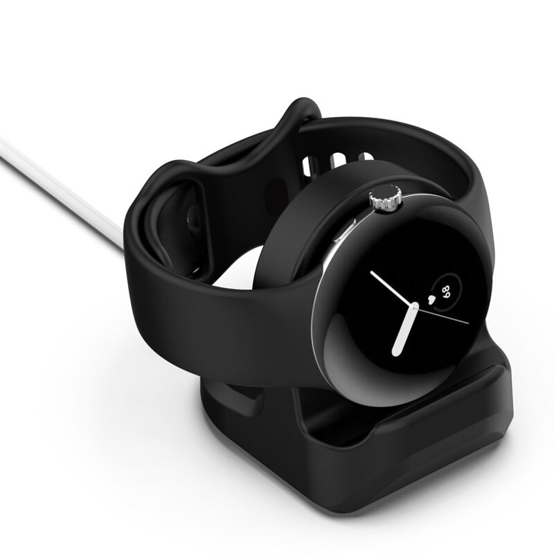 Laddningsställ Google Pixel Watch 2 svart - Praktiskt ställ