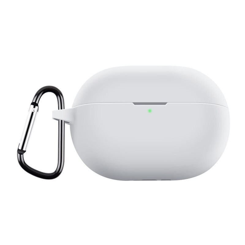 Silikonskal med karbinhake Huawei FreeBuds Pro 3 vit - Skydda och håll koll på dina hörlurar