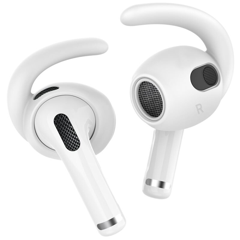 Ahastyle Sport Earhooks Apple AirPods 3 vit - Håller hörlurarna på plats - Sport
