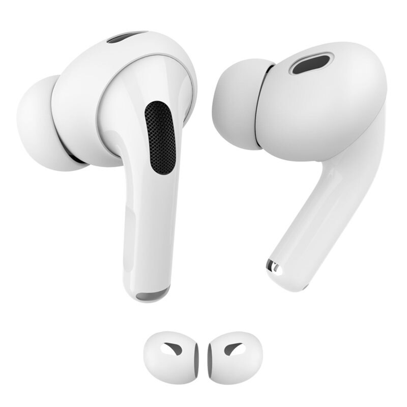 Ahastyle Earpads Silikon Apple AirPods Pro 2 vit