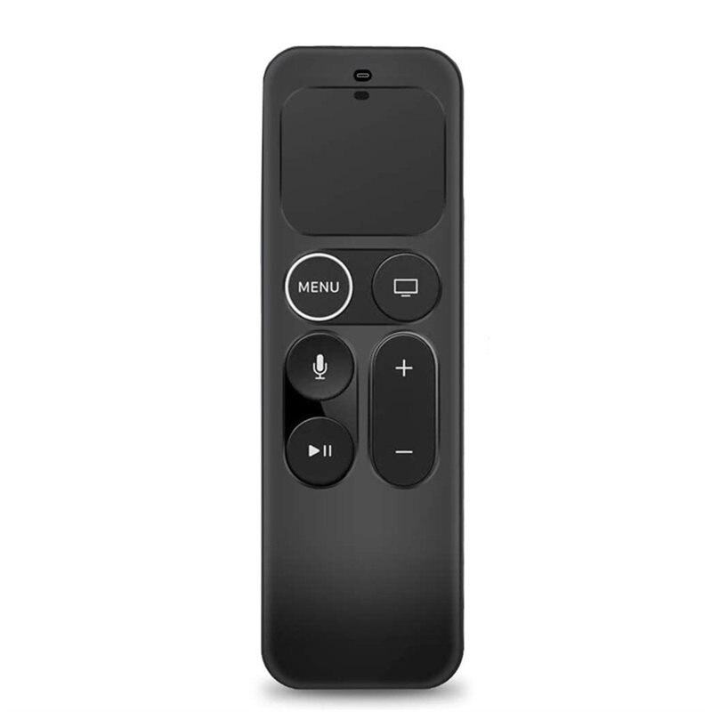 Silikonskal Apple TV 4K Fjärrkontroll svart - Skyddande skal i silikon